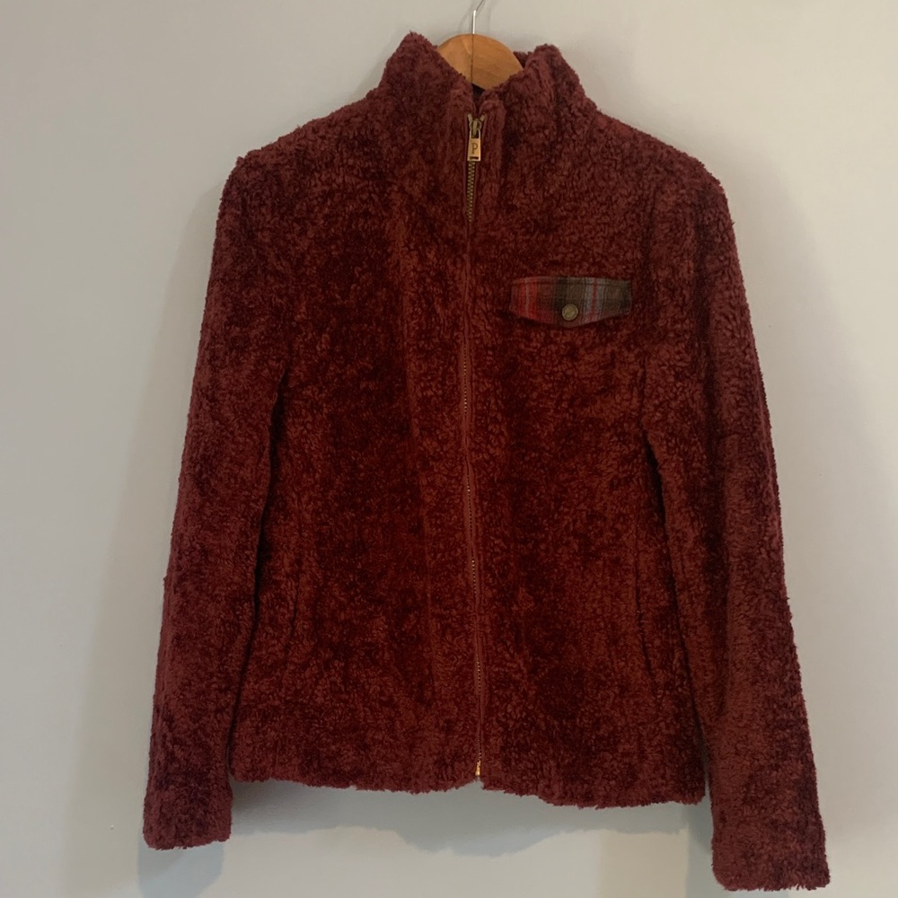 Pendleton Burgundy Teddy Jacket - image 8